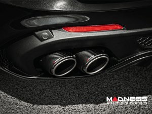 Alfa Romeo Stelvio Performance Exhaust - 2.9L QV - Akrapovic - Titanium - Slip-On Line Alfa Romeo Stelvio Performance Exhaust - 2.9L QV - Akrapovic - Titanium - Slip-On Line